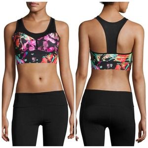 Nanette Lepore NEW Spash Palm Print Crop Top